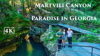 Martvili Canyon -  Paradise in Western Georgia 4k