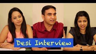 Desi boy in Call Centre Interview - | Lalit Shokeen Films |