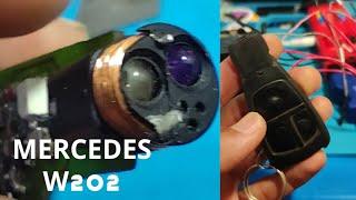 How to repair an old key Mercedes w202