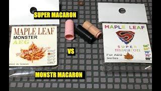 MAPLELEAF SUPER VS MONSTR AEG. МНЕНИЕ О РЕЗИНКАХ MAPLELEAF