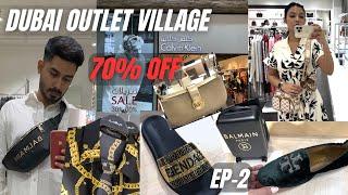 DUBAI OUTLET VILLAGE EP 2 | 70% OFF | VERSACE, BALMAIN, MK, TORRY BURCH, CK