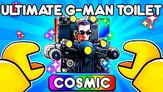 UNLOCKING THE 0,05% Ultimate G MAN TOILET in Skibidi Toilet Tower Defense