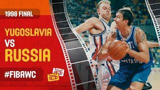 RUSSIA vs YUGOSLAVIA | FINAL - Full Game | FIBA Basketball World Cup 1998