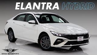 Hyundai Elantra Hybrid 2024. Detailed Review with Price by Sehgal Motorsports.