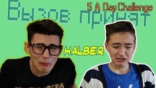 #8 Вызов принят: HalBer | 5 A Day Challenge / Разбитый нос!!!