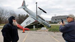 U.S. Air Force plane at VFW Post 328 in Stoughton damaged by semi-truck