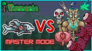 S.D.M.G vs All MASTER MODE Bosses I Terraria 1.4