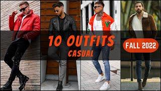 10 Latest Fall Casual Outfit Ideas For Men 2022 | Men's Fashion | Fall 2022