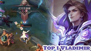 Wild Rift Vladimir - Top 1 Vladimir( pentakill) Gameplay Rank Sovereign