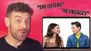 Tom Holland and Zendaya's Communication Skills | Reaction & Analysis