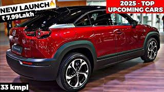 Top 10 Upcoming Cars In India 2025 | New Launch Cars from 7.99 Lakh!