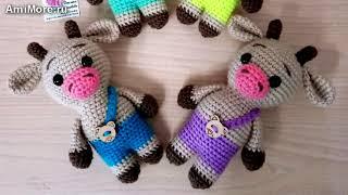 Амигуруми: схема Бычок. Игрушки вязаные крючком - Free crochet patterns.