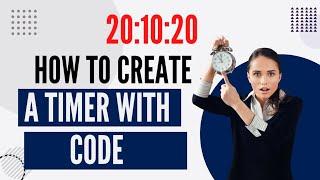 Learn HTML, CSS And JavaScript By Creating a Timer(Stopwatch) | Programming