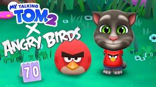 New! Angry Birds in My Talking Tom 2 - Android/iOS Gameplay