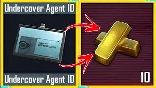 GET RICH WITH UNDERCOVER AGENT ID  PUBG METRO ROYALE CHAPTER 23