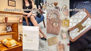 vlog  Celine bag, Hermès & Dior shopping, perfume favorites  exploring mitsukoshi  philippines