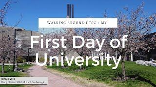 First Day of University + UTSC tour!  ft. school supplies haul!  University of Toronto