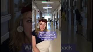 WHEN THE NIGHT SHIFT WAS NOT THAT CHILL ‍ funny nurse tiktok vid