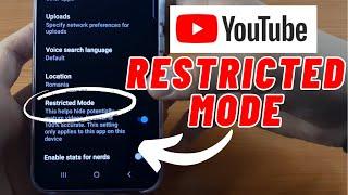 How to Disable RESTRICTED Mode on YouTube | 2025