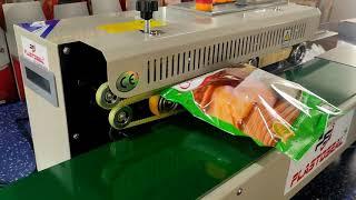 Continuous Band Sealer | Plastoseal Packaging | Automatic plastic sealer |