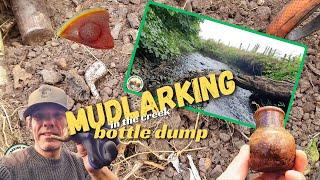 Exploring A Pottery Trail By The Creek And Stumbling Upon A Hidden Bottle Dump!