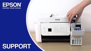Epson EcoTank ET-4800 | Filling the Ink Tanks