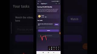 Earning $10,000 Monthly | 10th November Tapswap Watch Video Code