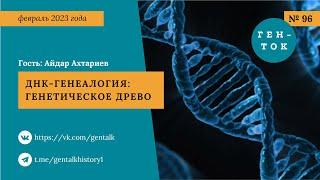 ГЕН-ТОК № 96. ДНК-генеалогия: генетическое древо