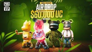 Hola Buddy! Air Drop Bearbrick Buddy  | Pubg Mobile 