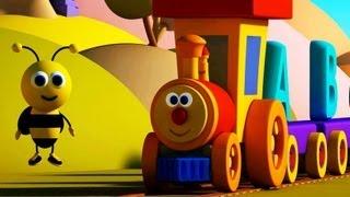 Nursery Rhymes By Kids Baby Club - Ben The Train -  Ben and Bumblebee meet the Alphabets