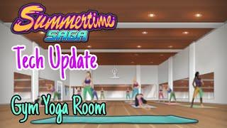 Summertime Saga New Tech Update gym yoga room Becca Phone || 2021