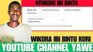 WIKORA IBI BINTU KURI CHANNEL/ NTACYO BYAGUFASHA /#channelhistory #seo