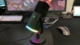 $50 Microphone Comes with RGB? Fifine AM8 Streaming Recording Mic Unboxing and First Impressions