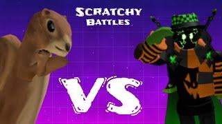 Scratchy Battles II Sandwich VS Elfblox in Octopius