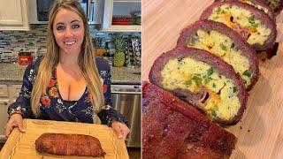 Smoked Breakfast Fatty | Pellet Grill Recipe