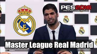 PES 2016 Master League Real Madrid Transfer