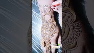 #zoya mehndi artist ️#henna #mini vlog ️#floral design #short video ️