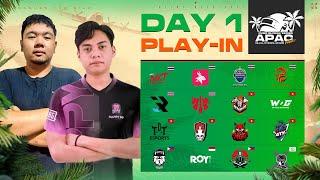  PGS APAC QUALIFIERS 2025 PHASE 1 | PLAY-IN Day 1