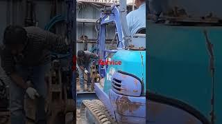 Service excavator tua#excavator Kobelco#job gemba#jobjapan#shorts