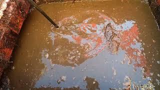 Manhole FULL To the Brim With  Satisfying Unblock