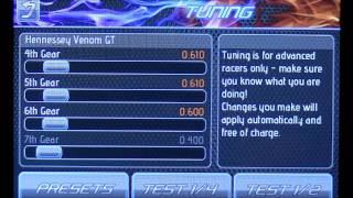 Drag Racing iPhone gear ratio setting tips