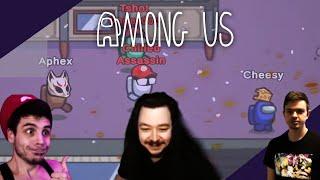 Thunder Chaos Best Duo In Among Us!!! Modded Among Us w/ Doto, Chilled, Rhyme etc.
