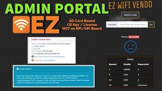 EZ WIFI ADMIN PAGE