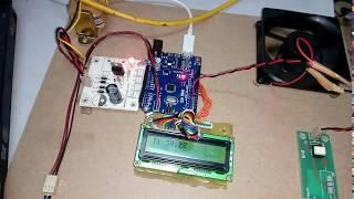 Temperature Based Fan Speed Control And Monitoring Using Arduino