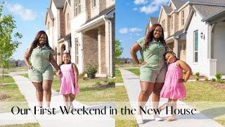 VLOG: First Weekend in the New House! VERY casual