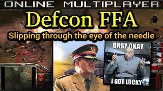 Defcon FFA - Tank General - Pro Rules | C&C Generals Zero Hour | No Commentary