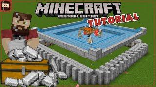 Unbreakable IRON FARM + How It Works - Bedrock - Easy - Fast - Minecraft Bedrock Tutorial