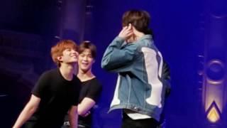 Astro - MJ and Sanha Aegyo battle and Sexy Dance