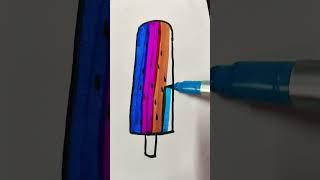icecream drawing #art#coloring#colourfuldrawing #trendingshorts #millionviews