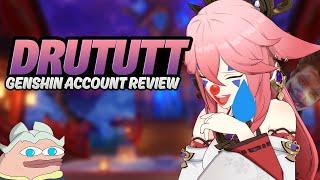 DRUTUTT ACCOUNT REVIEW | I HECKIN LOVE Yae Miko